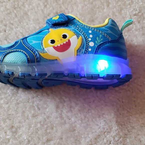 Baby shark tennis shoes on sale